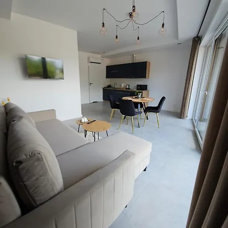 Zlote Sady Apartamenty Na Mazurach Z Widokiem Na Jezioro Mikołajki Esterno foto